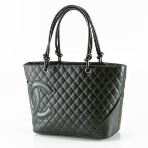 Chanel Cambon Large Tote Bag Black